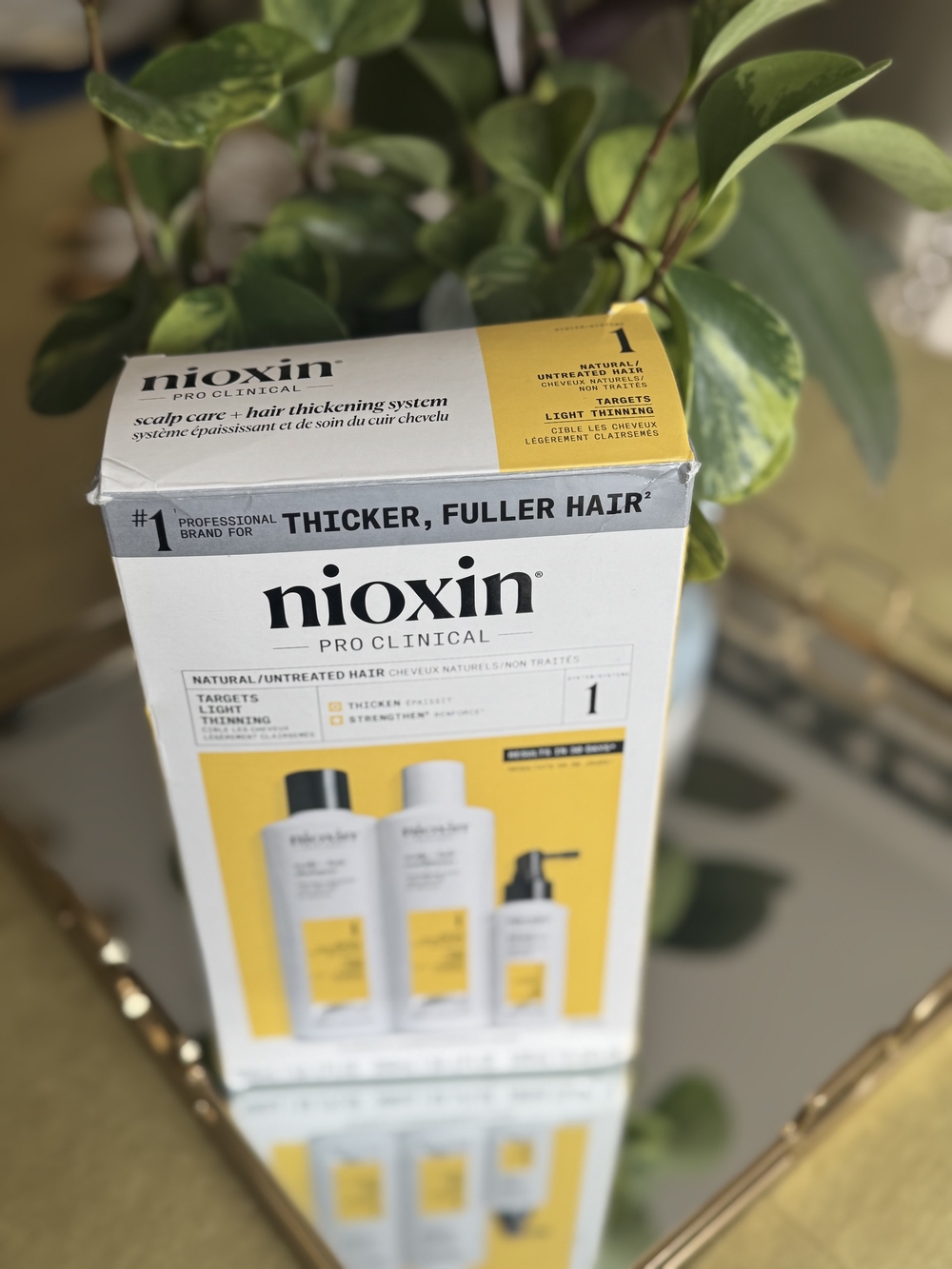 Nioxin Pro Clinical System 1 Hair Thickening Kit – Yellow
